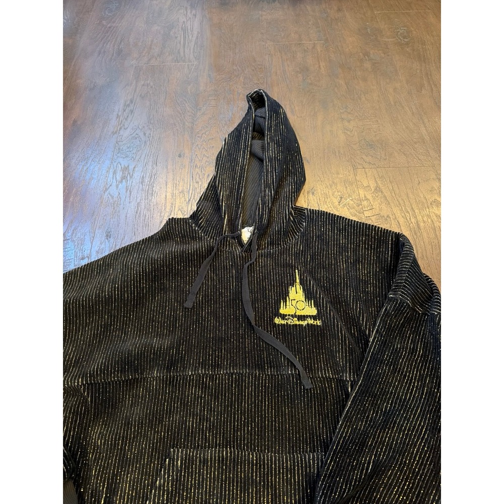 Disney World 50th Anniversary‎ Luxe Black and Gold Spirit Jersey - Picture 3 of 3